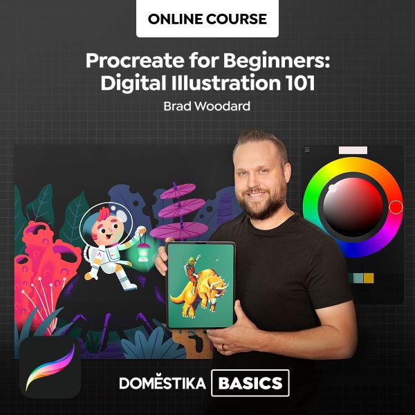 Procreate for beginners. Digital illustration 101. A domestika course